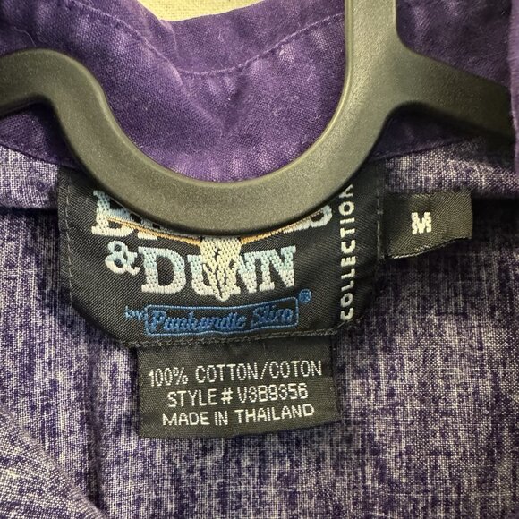 Vintage Brooks and Dunn Lightning Print Western Shirt Panhandle Slim Youth M - Picture 4 of 7